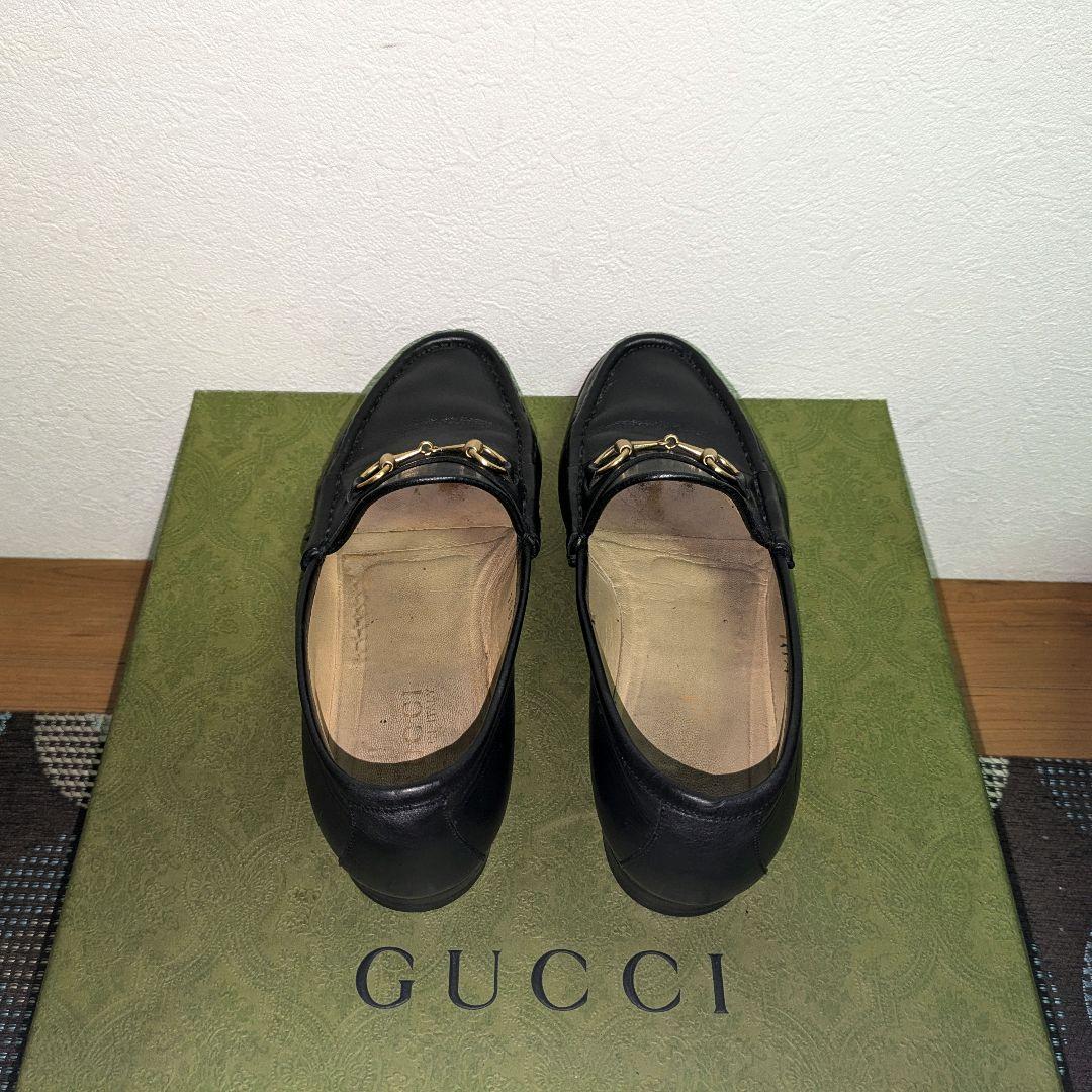 あ*や様 GUCCI　ホースビットローファー　黒　37 1/2