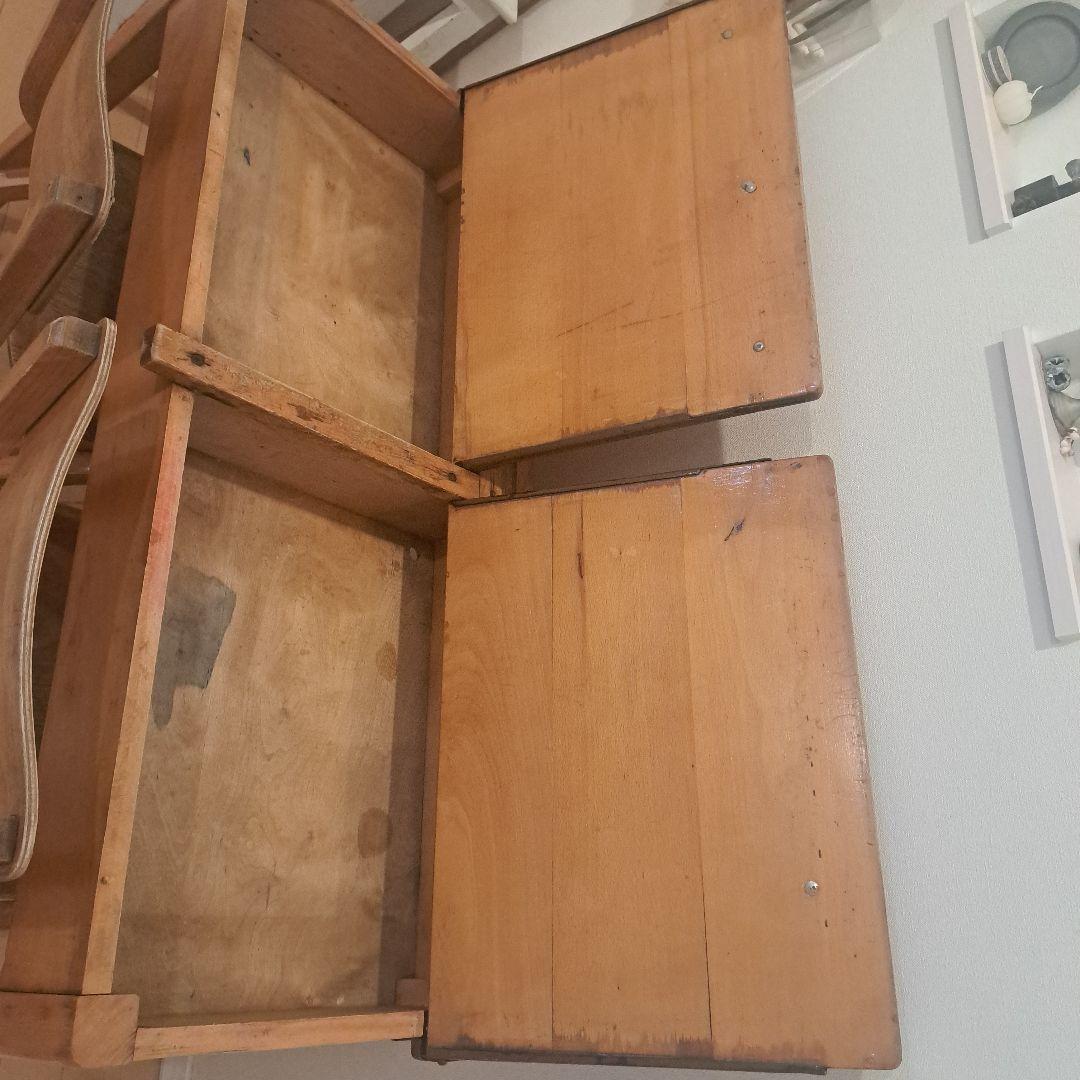 イギリスアンティークスクールデスク