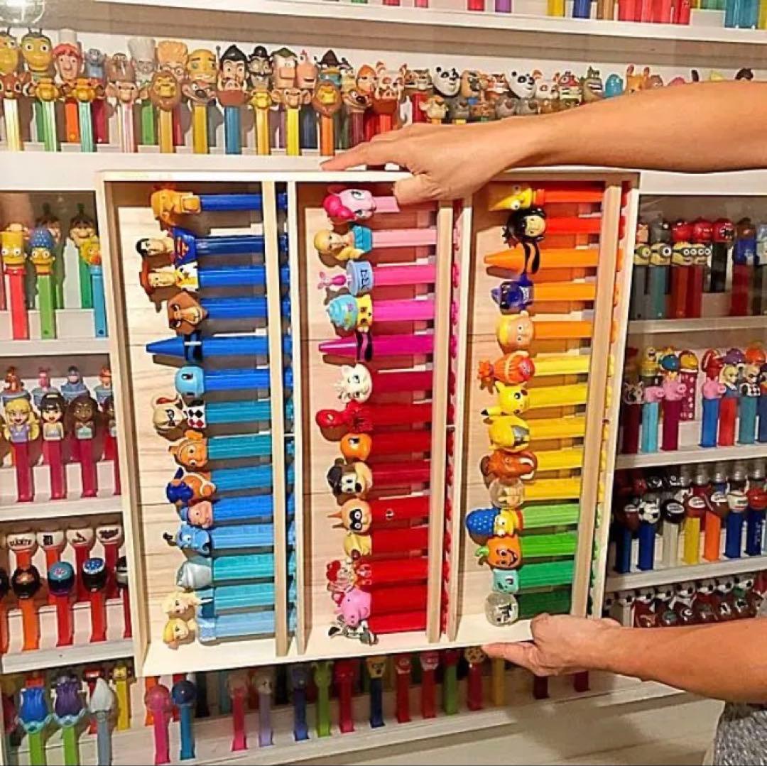 ●仕様変更可能/PEZ専用ディスプレイラック2台セット