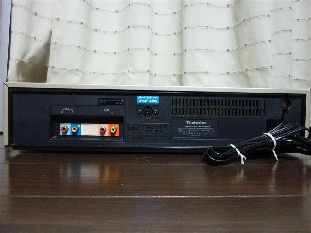 Technics テクニクス カセットデッキ RS-M270X 修理済全機能動作