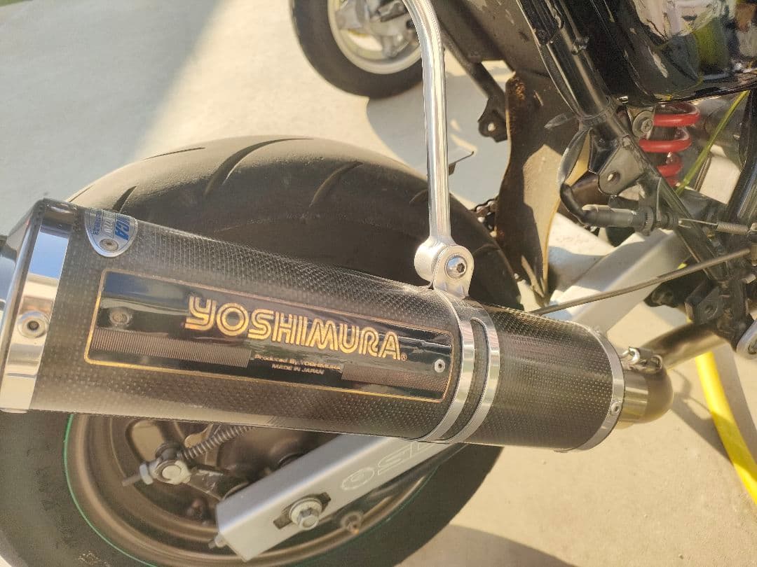 エイプ100 ヨシムラマフラー　ステー付