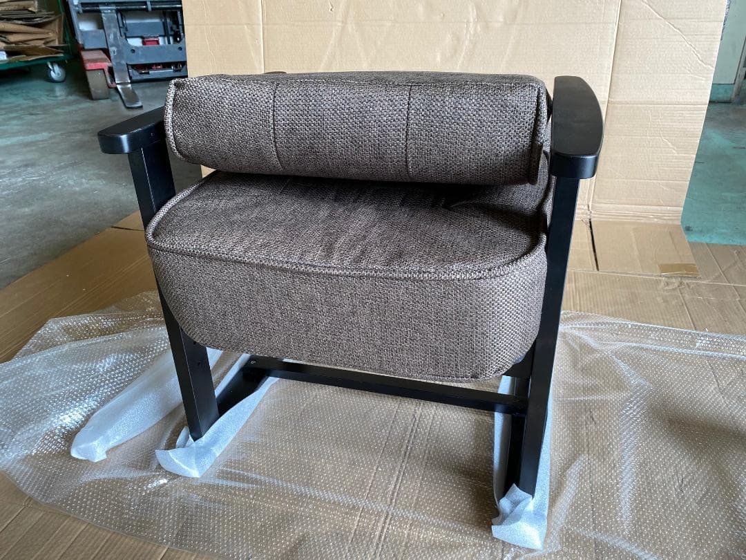 レバー式ポケットコイル高座椅子リクライニングWPTCL-60N(DBR