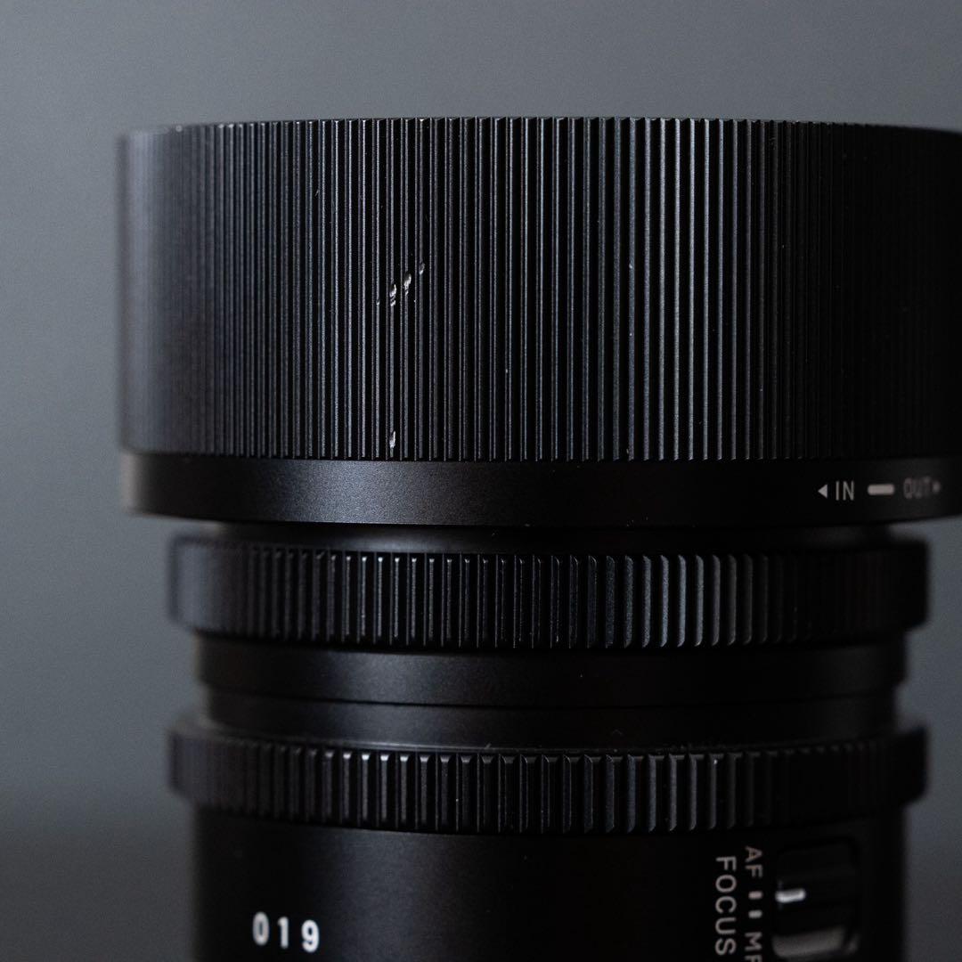 フィルター付きSIGMA 45mm F2.8 DG DN ソニーEマウント用