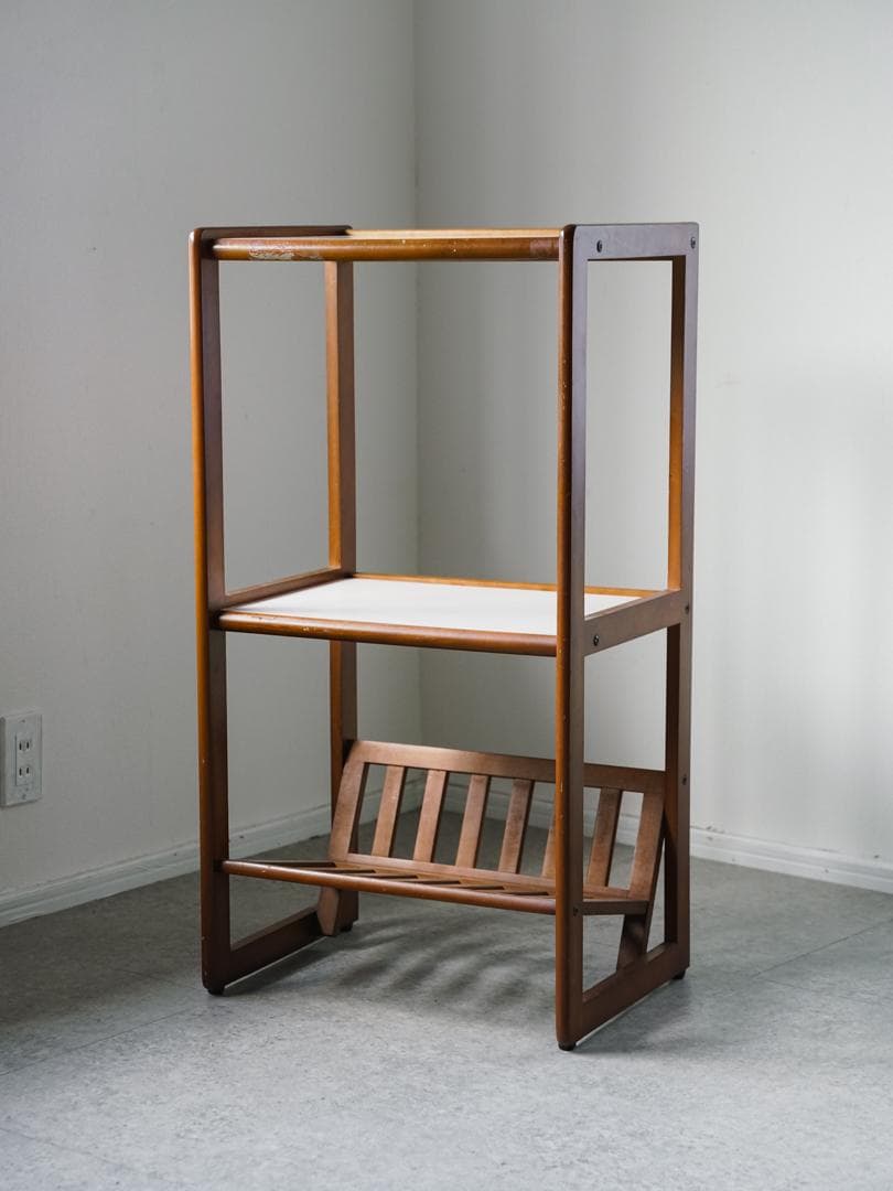 カリモク ヴィンテージ 収納ラック/棚 古道具 ジャパニーズモダン