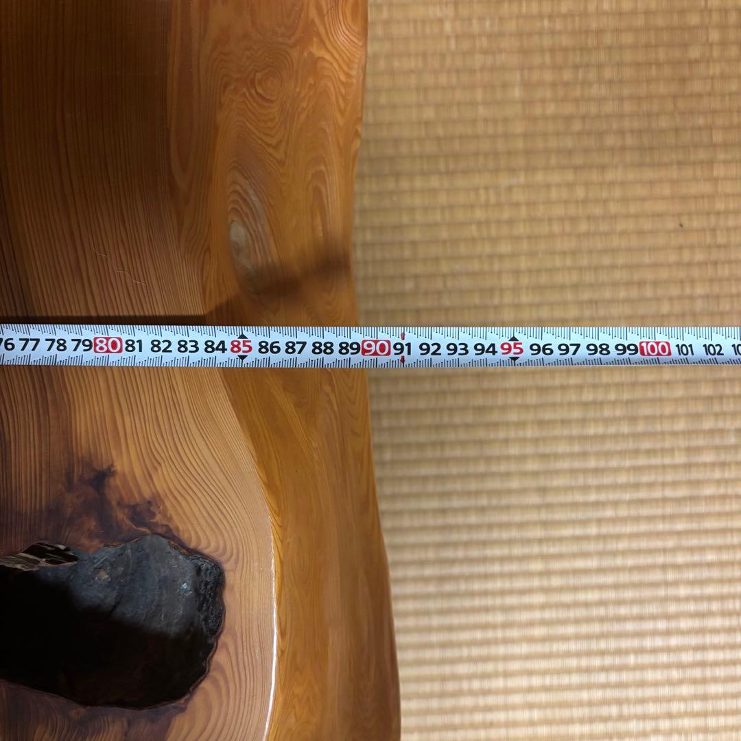 無垢材 センターテーブル 長方形　一枚板