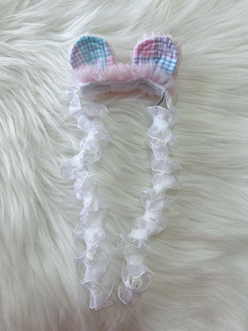 CandyBuppie 犬服 リボン ヘッドドレス チョーカー ドッグウェア