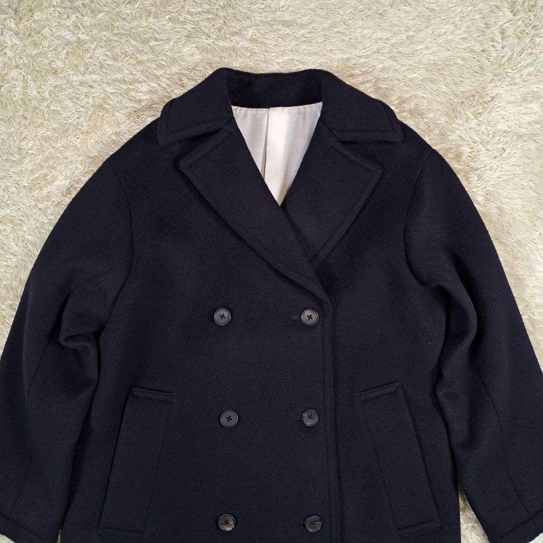 美品　高級ライン　SHIPS Primary Navy Label ピーコート