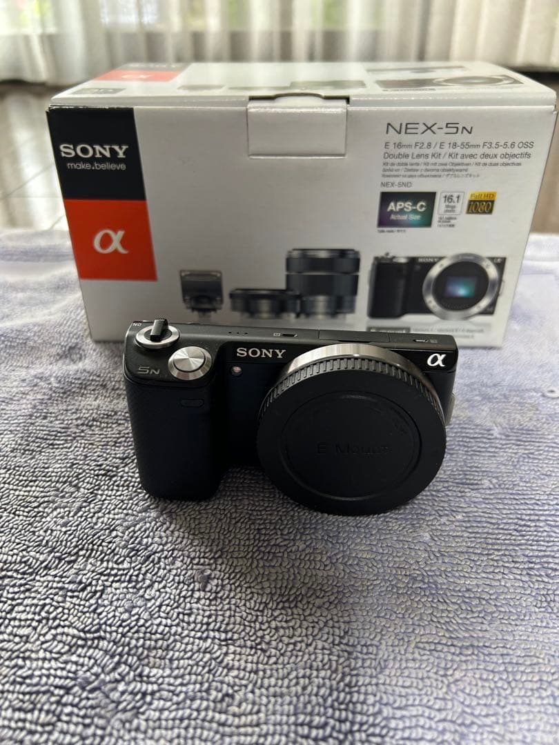 SONYレンズE20mmF2.8: E18-55mmF3.5-5.6/2本セット