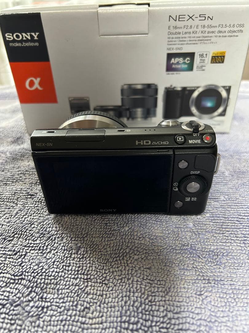 SONYレンズE20mmF2.8: E18-55mmF3.5-5.6/2本セット