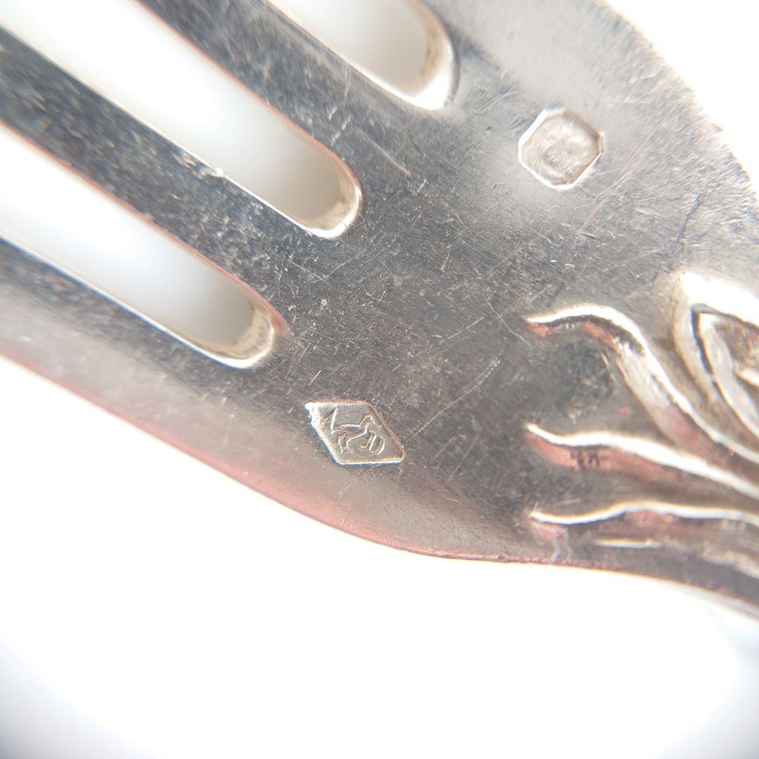 フランス製　純銀　フォーク　アルフォンスデュバン