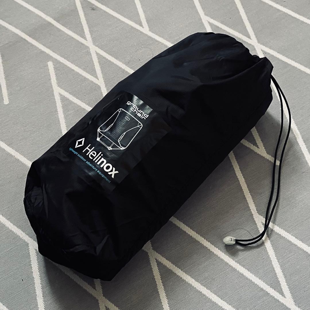 未使用】Helinox グランドチェア／ブラック1822229キャンプ