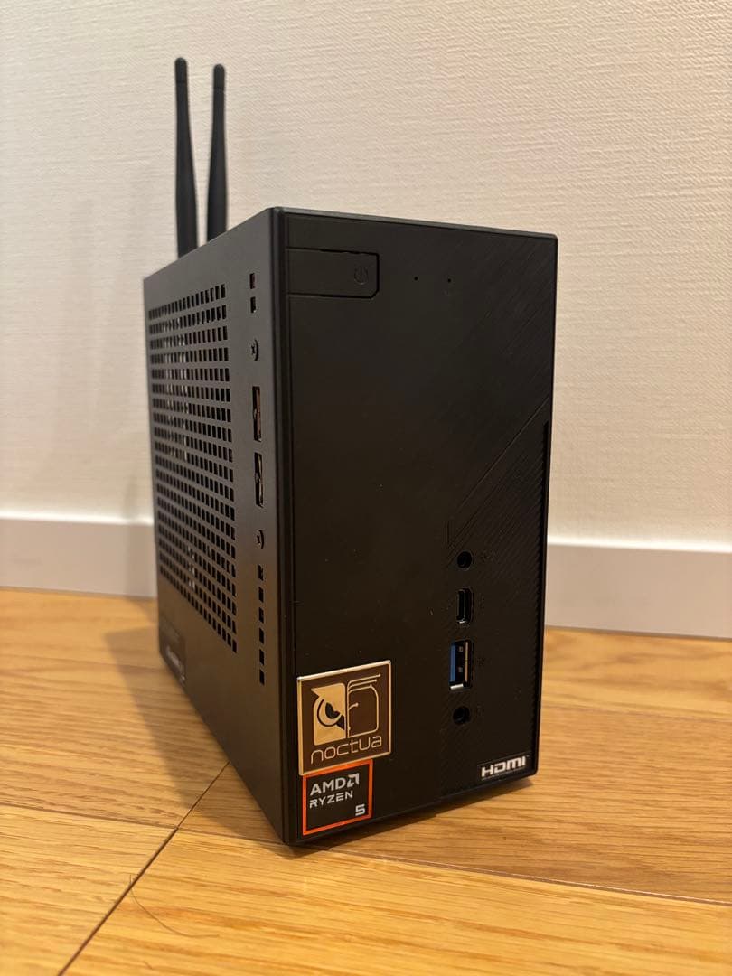 【極限】DeskMini X600 × Ryzen 5 9600X ×光速SSD