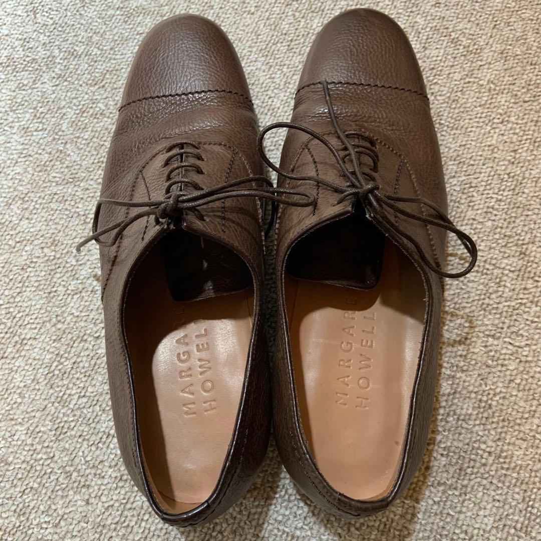 ⚪︎ マーガレットハウエル Italy レースアップシューズ 36