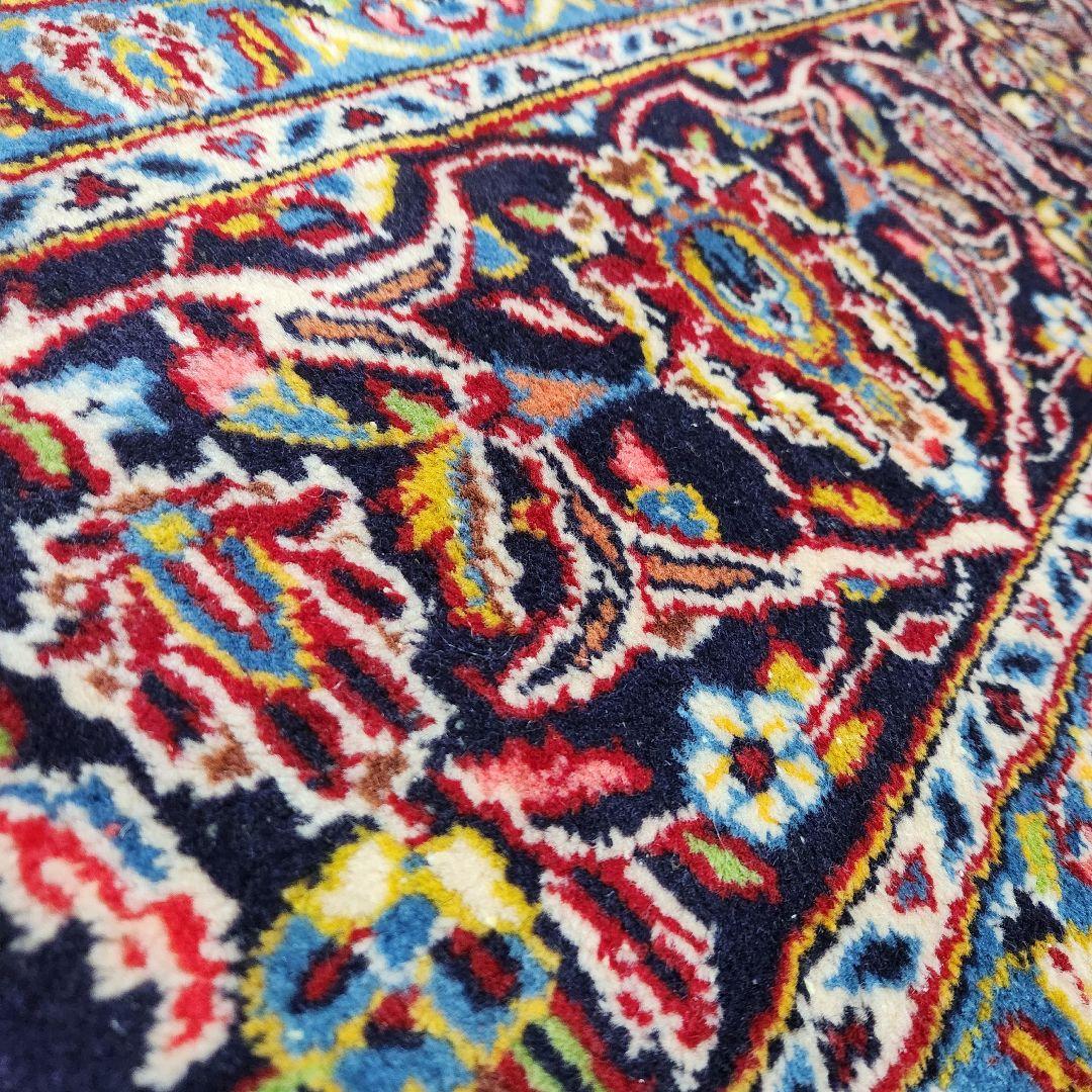 カシャーン　ペルシャ絨毯 手織り・オールウール羊毛100% 282×211cm