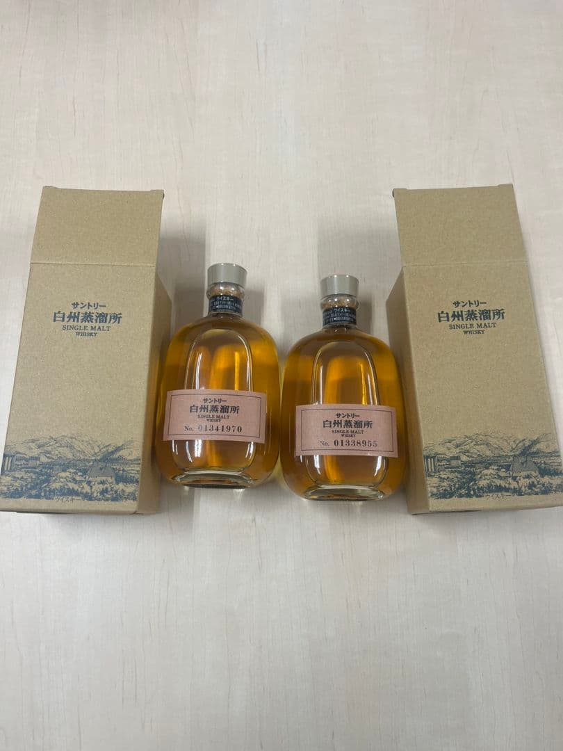 サントリー 白州蒸溜所 シングルモルト 300ml 2本セット