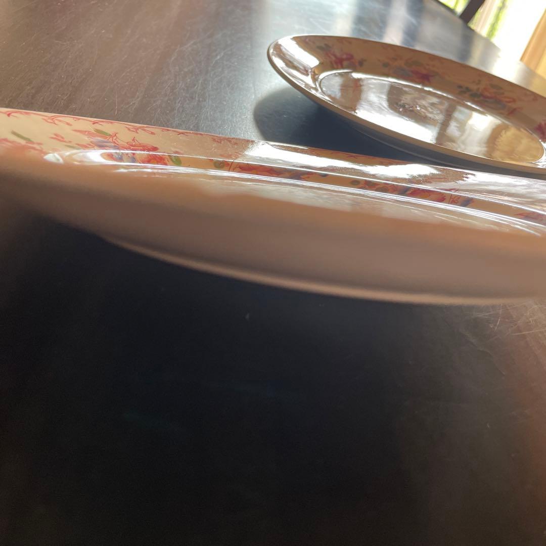 サルグミンヌ 花柄平皿 2枚セット BERTHA 約22.5cm