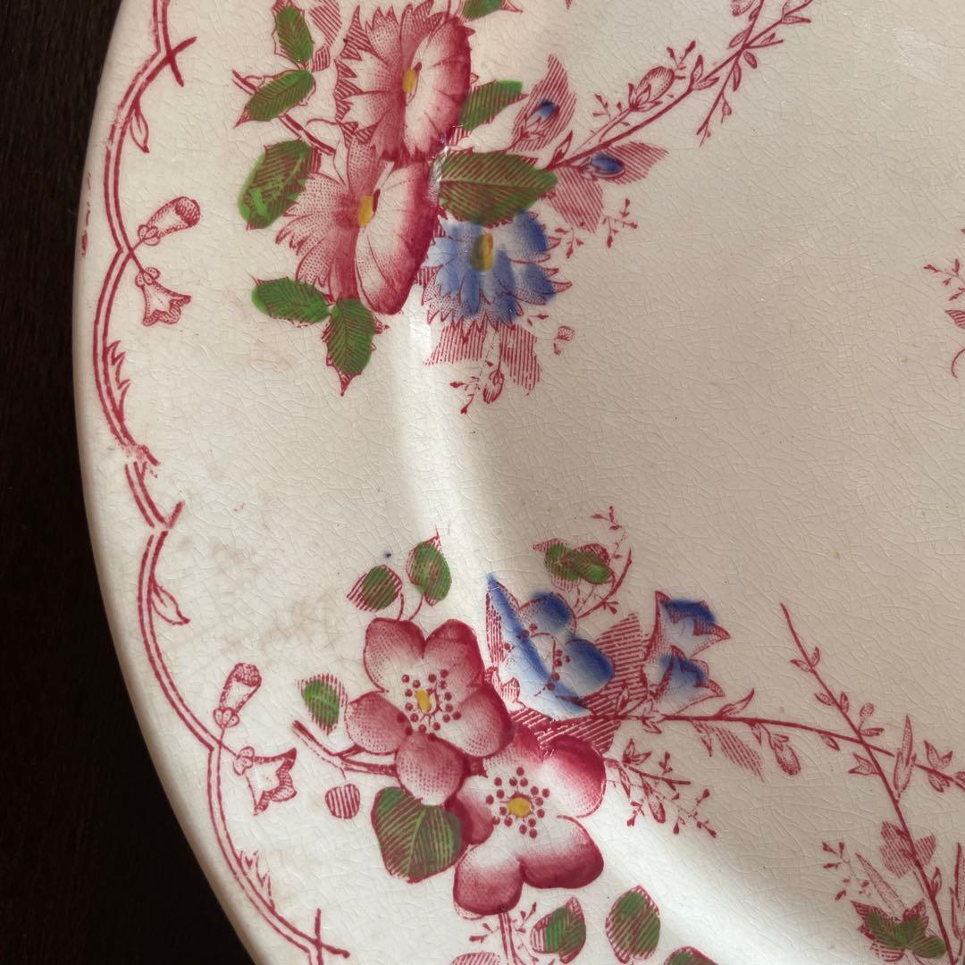 サルグミンヌ 花柄平皿 2枚セット BERTHA 約22.5cm