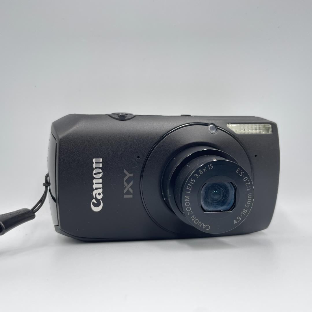 【動作品・転送特典無料あり】Canon IXY 30S BLACK