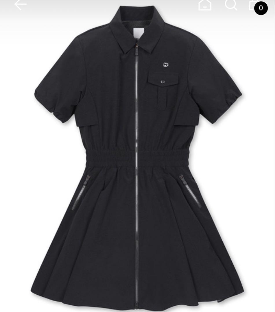 WAAC 半袖ワンピース XSサイズ　ブラック　正規品