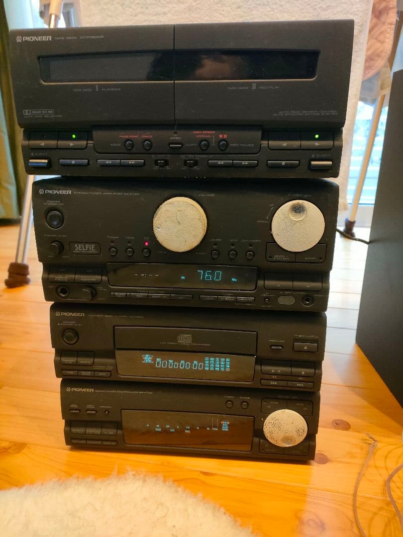 Pioneer SELFIE X-R5 コンポ 2個セット