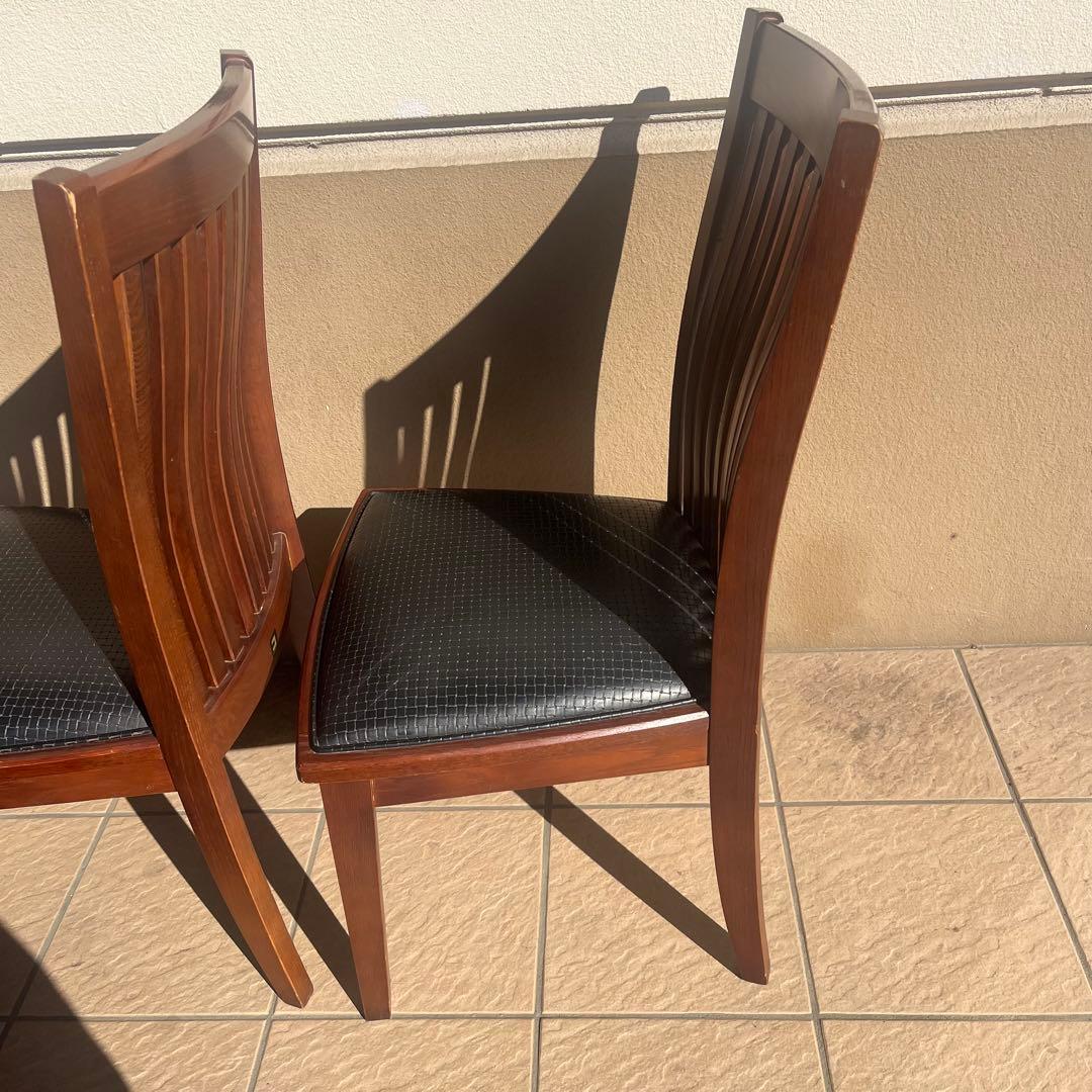 2脚セット　kosuga コスガ ダイニングチェア ヴィンテージ 高級品