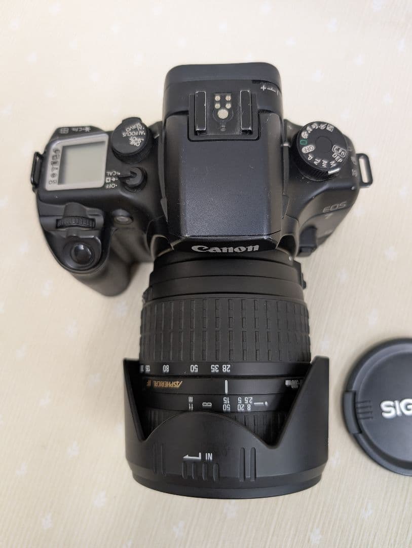 Canon EOS 7 フィルム一眼レフカメラ SIGMAレンズ2本セット