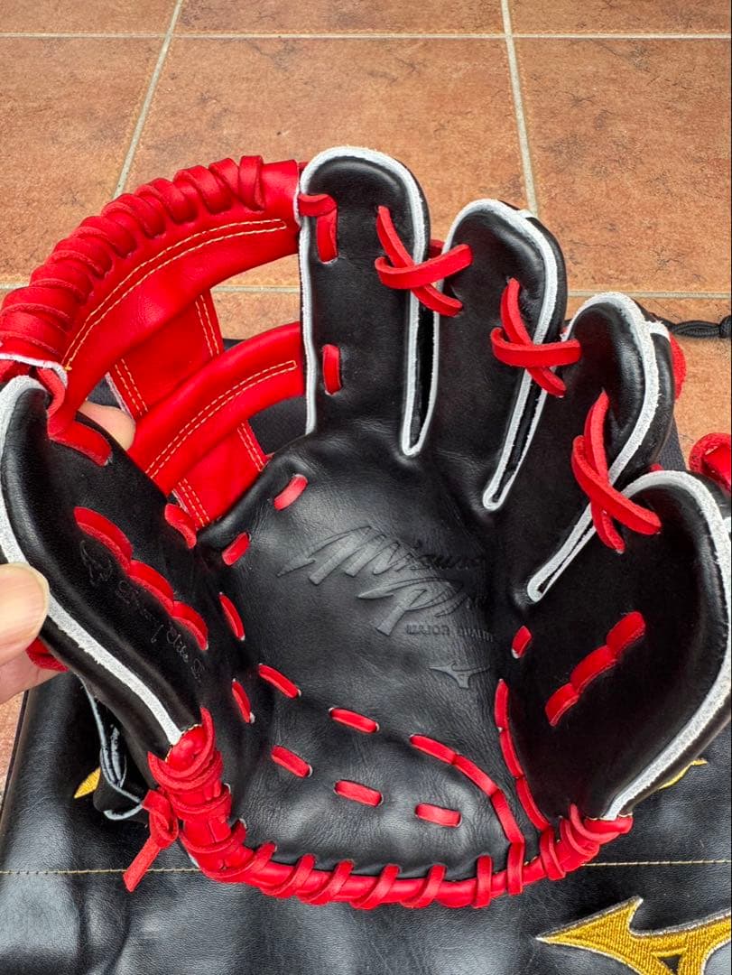 新品未使用ミズノプロ　軟式グローブ紅林モデル