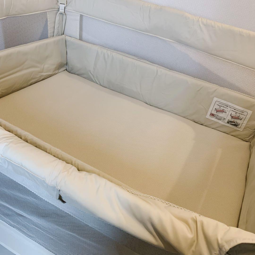 【♡送料込♡】アップリカ　ベビーベッド　ココネルエアー⭐︎ こうきりん