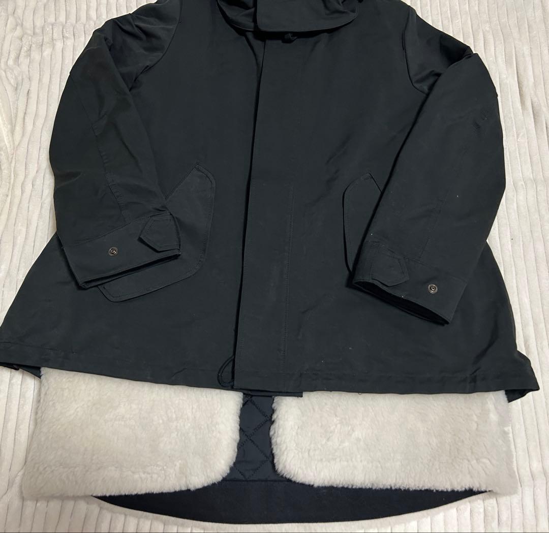 【美品】ザ リラクス THE RERACS黒モッズコート 18AWベストM65