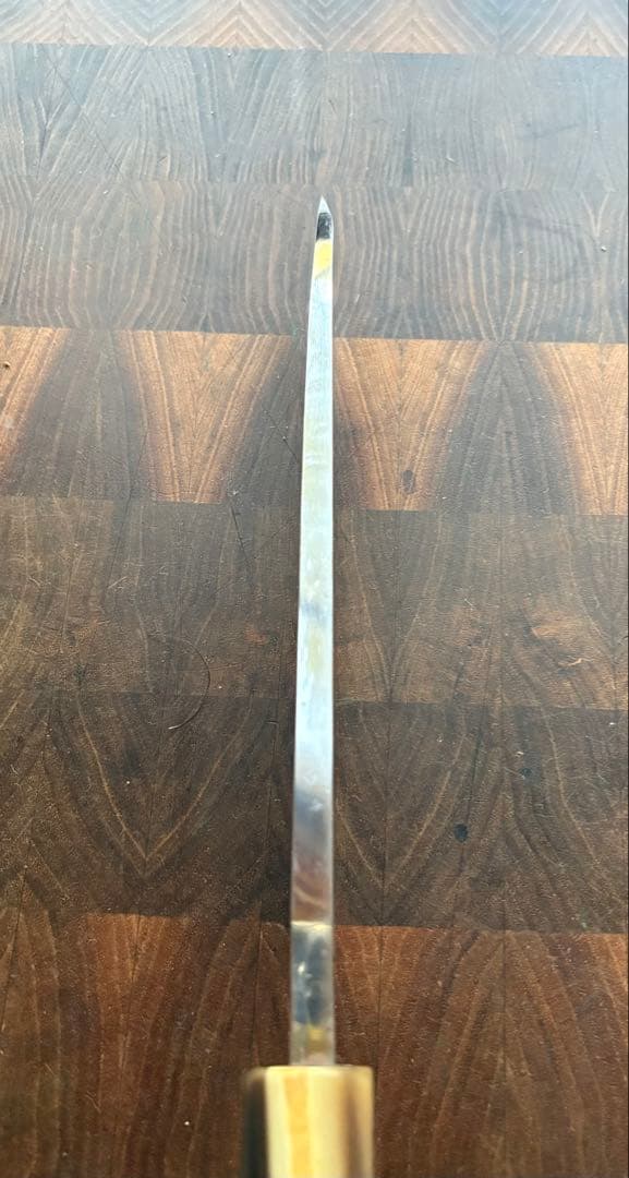 子の日　本鍛錬　白鋼　霞　出刃　7寸　200mm 包丁　本職　和包丁