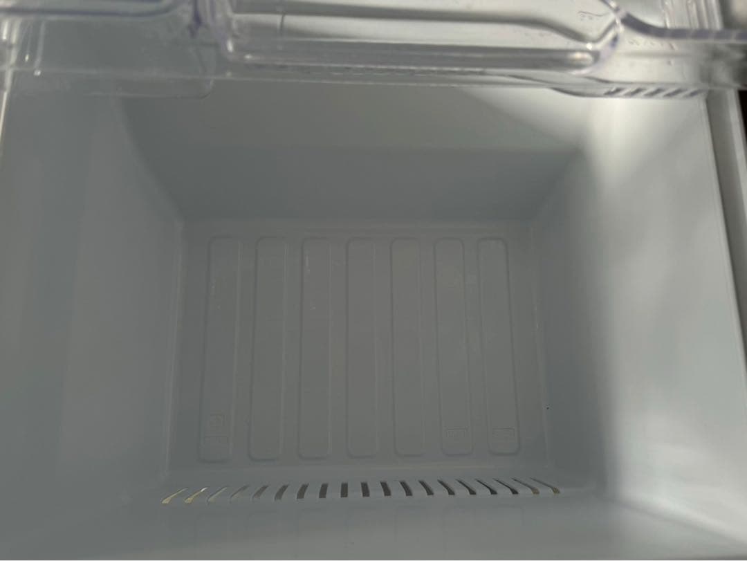 グレー 冷蔵庫 上下二段式