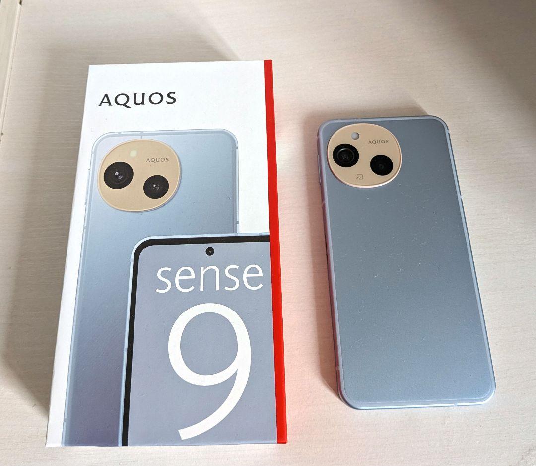 増量モデル.AQUOS sense9 8GB 256GB 人気色