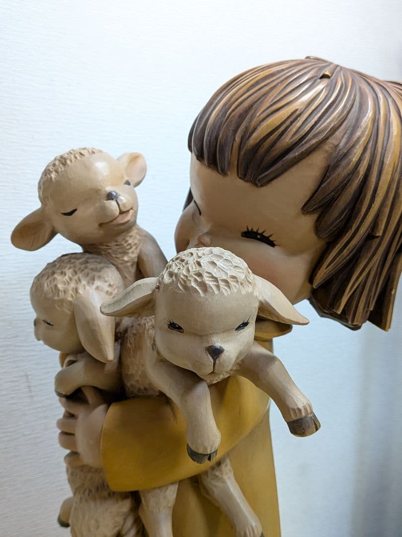 アンリ木彫り人形 Juan Ferrandiz作 高さ51cm