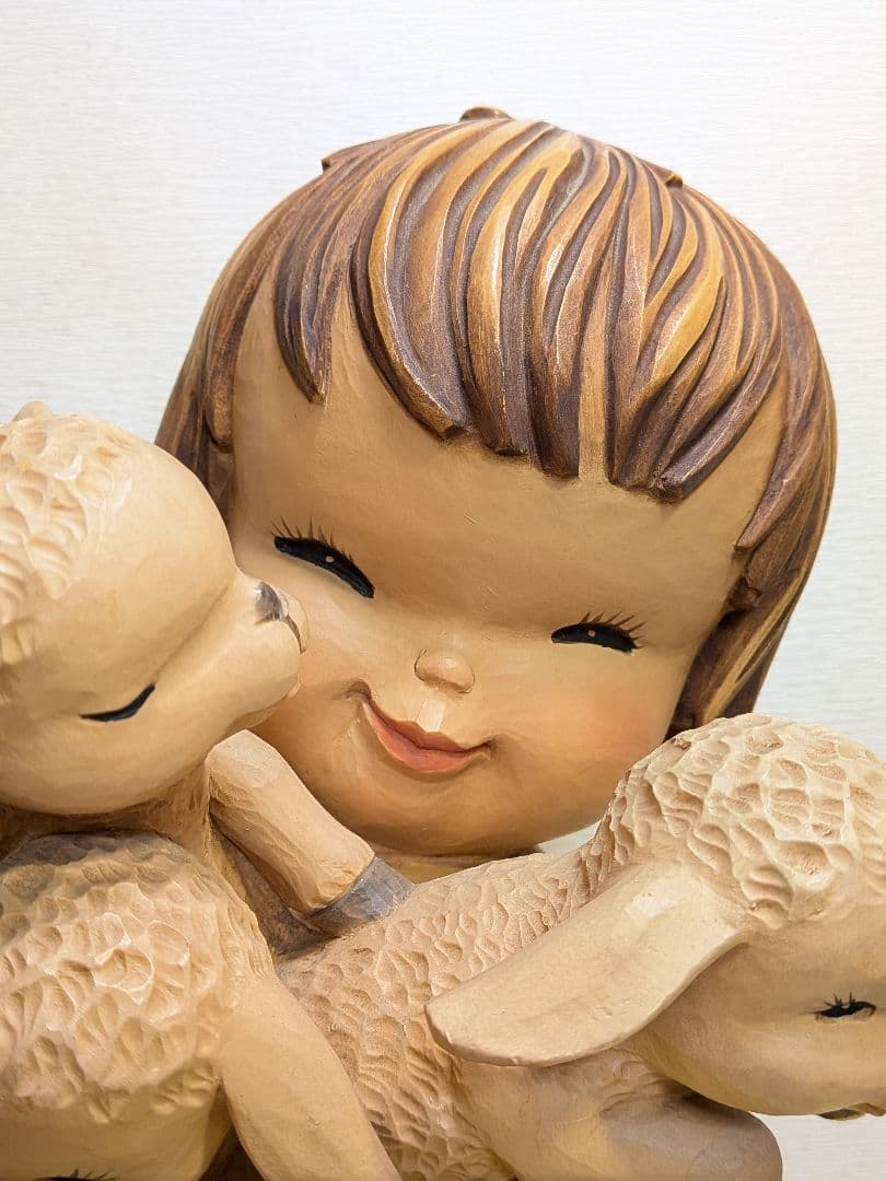 アンリ木彫り人形 Juan Ferrandiz作 高さ51cm