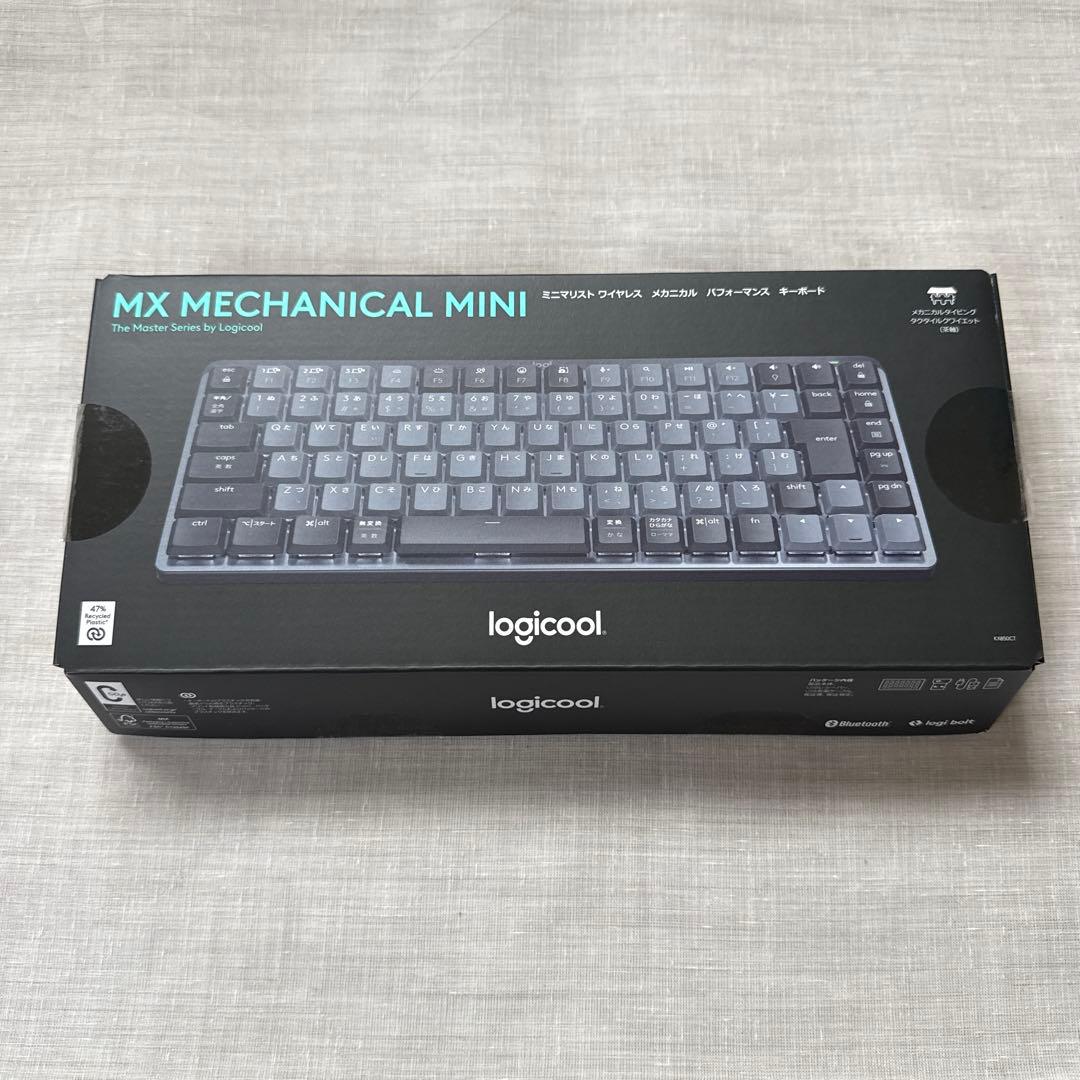 logi MX Mechanical Mini ブラック 本体