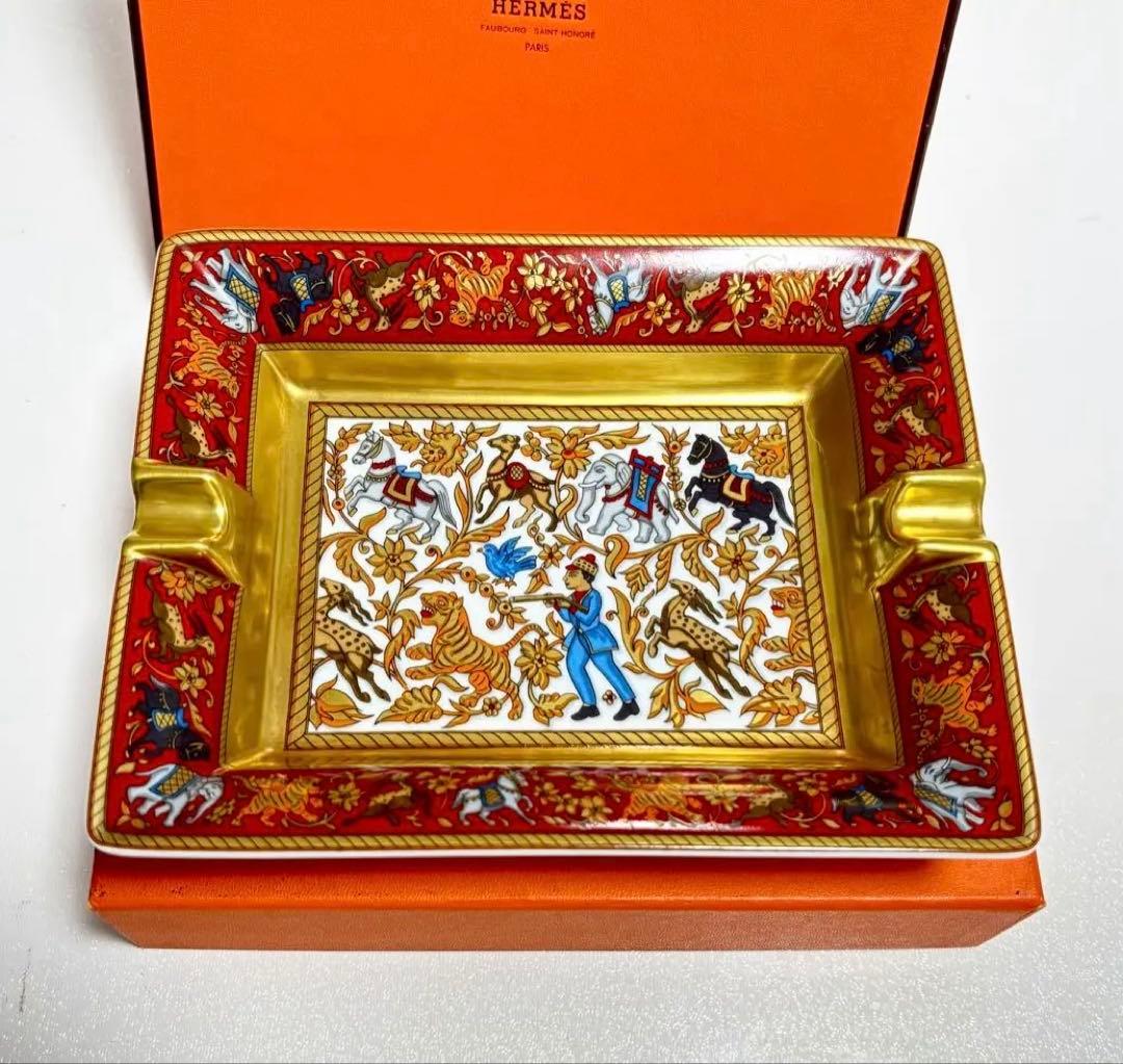 『未使用』 HERMES エルメス 灰皿 アッシュトレイ インテリア