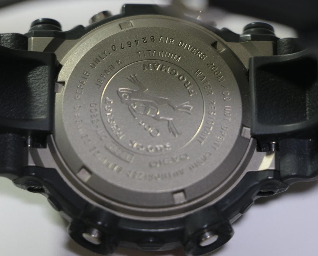 極上品【CASIO/G-SHOCK】FROGMAN　DW-8200 定番蛙