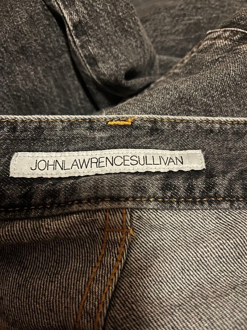 ジョンローレンスサリバンワイドデニムパンツ