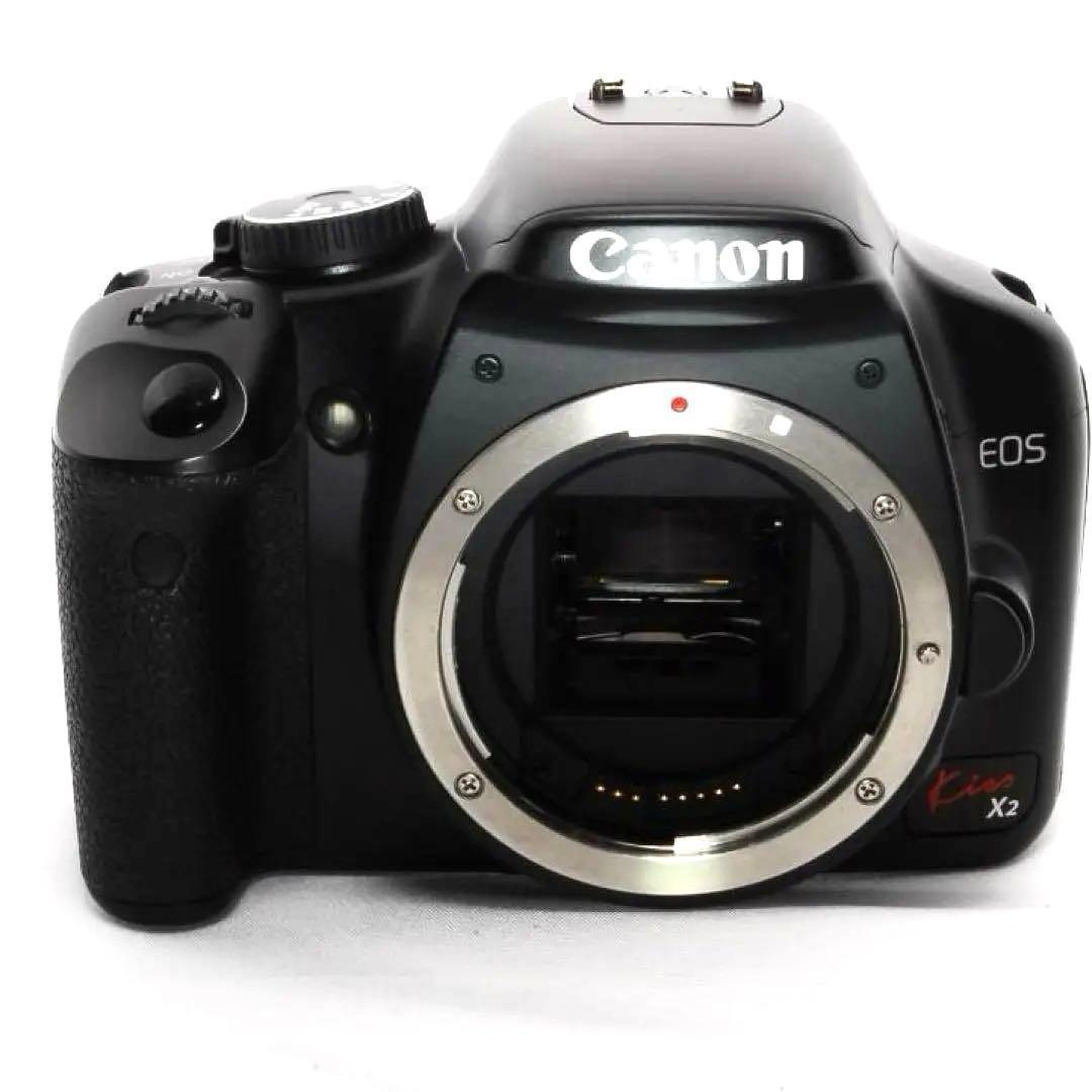 初心者に最適Canon Kiss X2＋標準レンズセット☘️