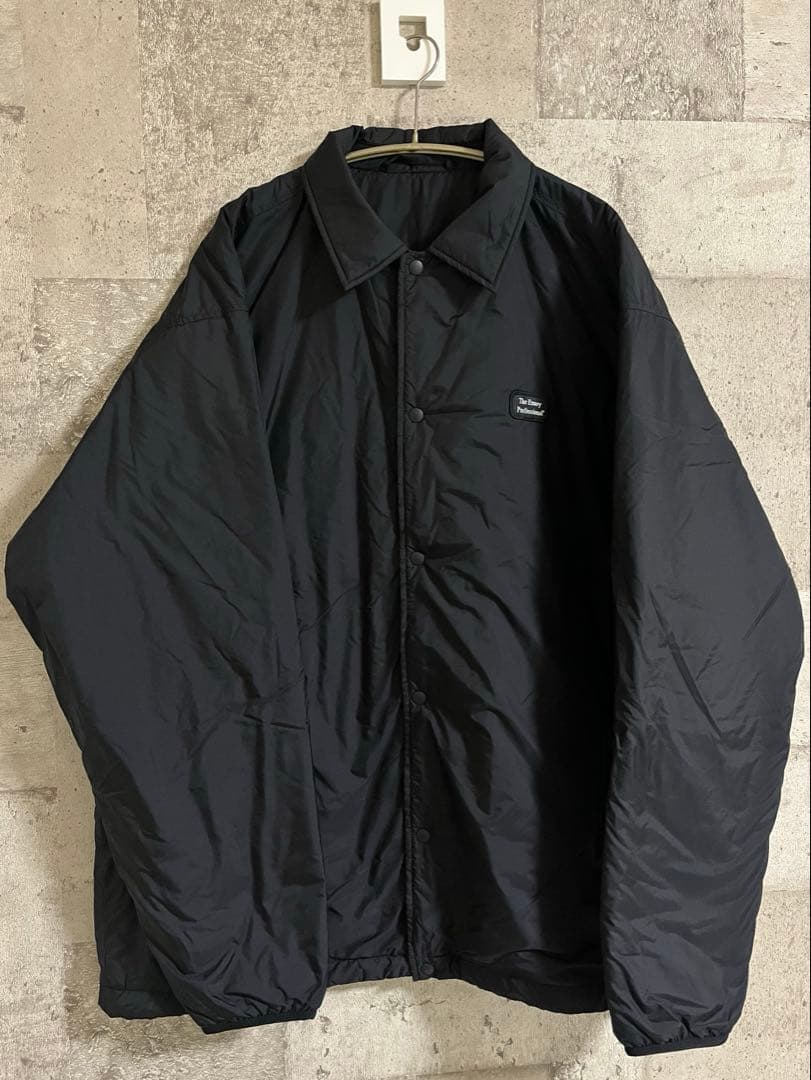 ジャケット・アウター ENNOY PADDED NYLON COACH JACKET XL