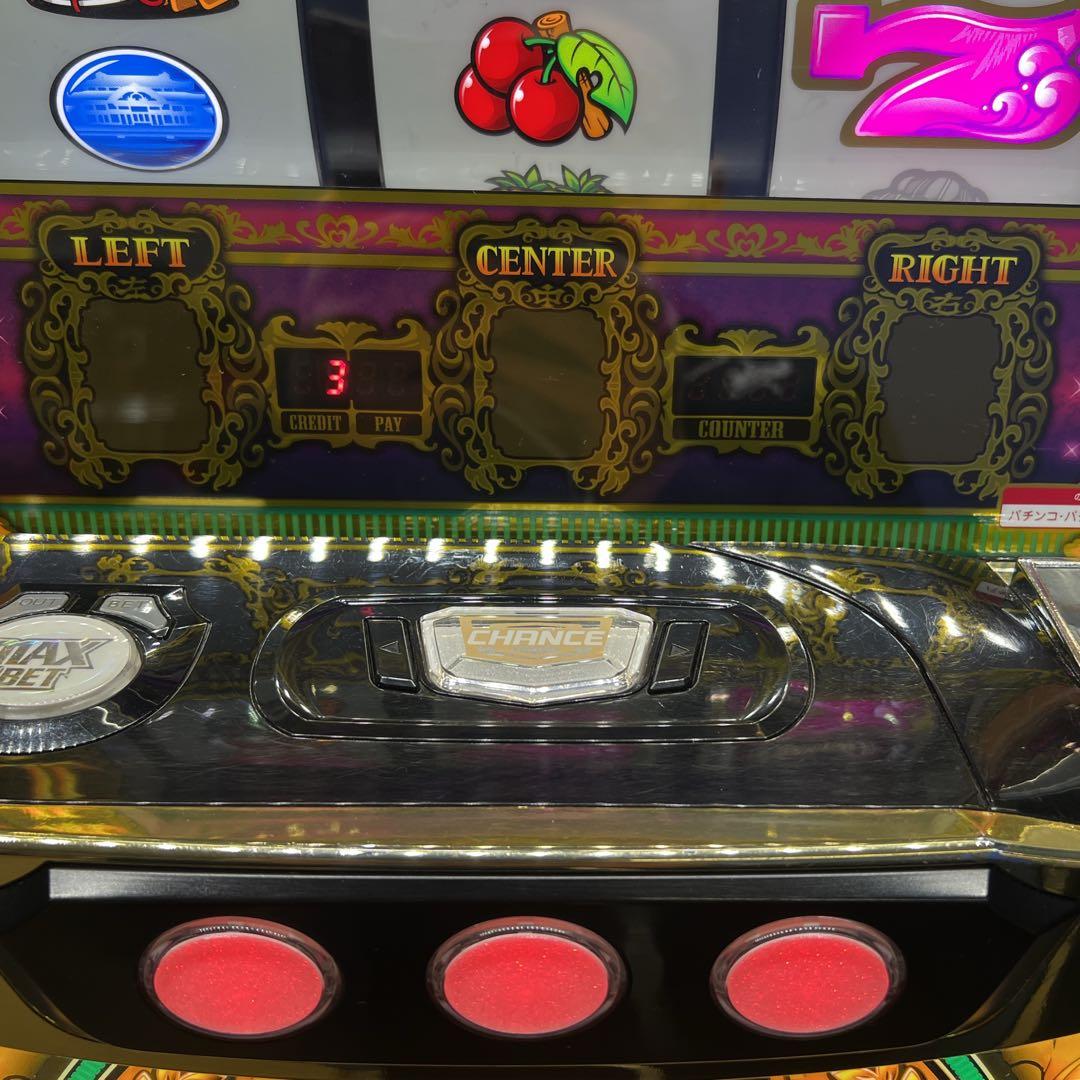 沖ドキゴールド　パチスロ実機　オートプレイ対応不要機付　送料無料