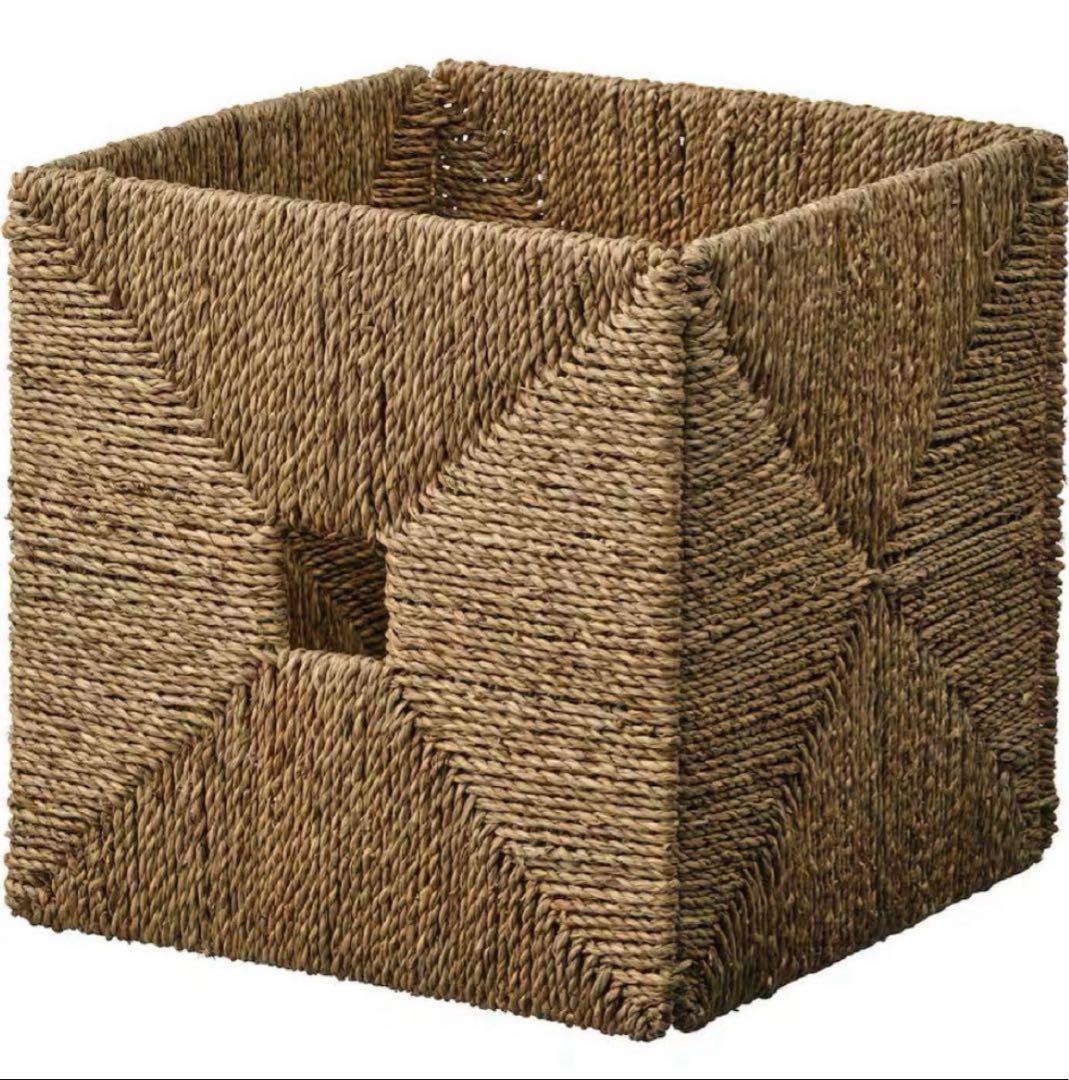 IKEA KNIPSA クニプサ バスケット シーグラス　収納カゴ　6個