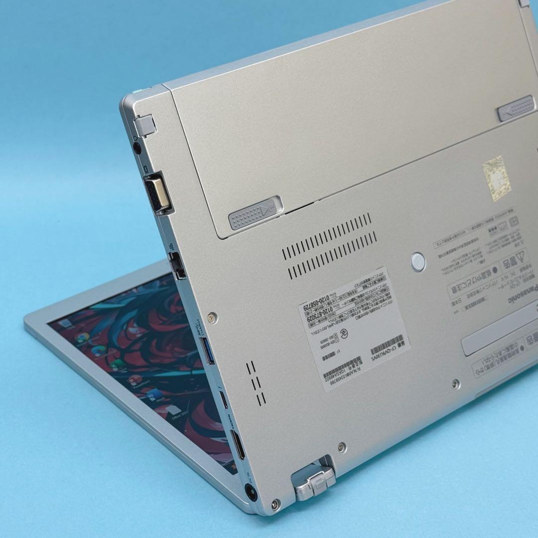 843 極美品 使用290時間 16GB レッツノート QV9 第10世代