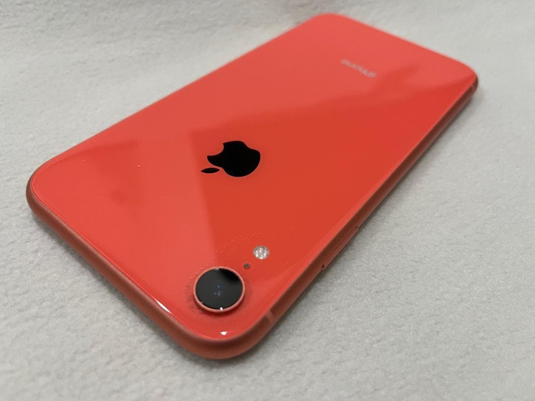 iPhoneXR 256GB コーラル MT102J／A SIMフリー