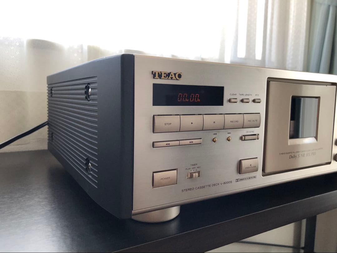 TEAC V-8000S CDプレーヤー カセットデッキ