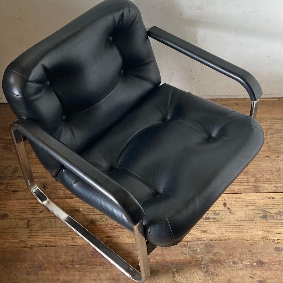 国産ヴィンテージ シングルソファ ミッドセンチュリー ラウンジ チェア1