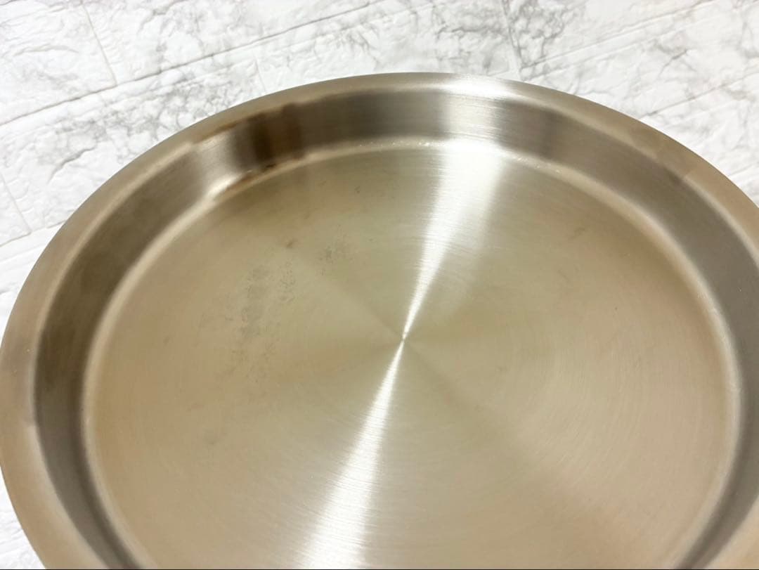 【美品】Amway Queen 大フライパン 7層 高級ステンレス 現行品