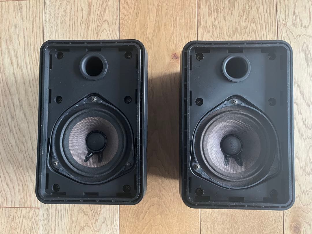 美品 Bose 101mm 連番ペア 鳥マーク　ブラケット付