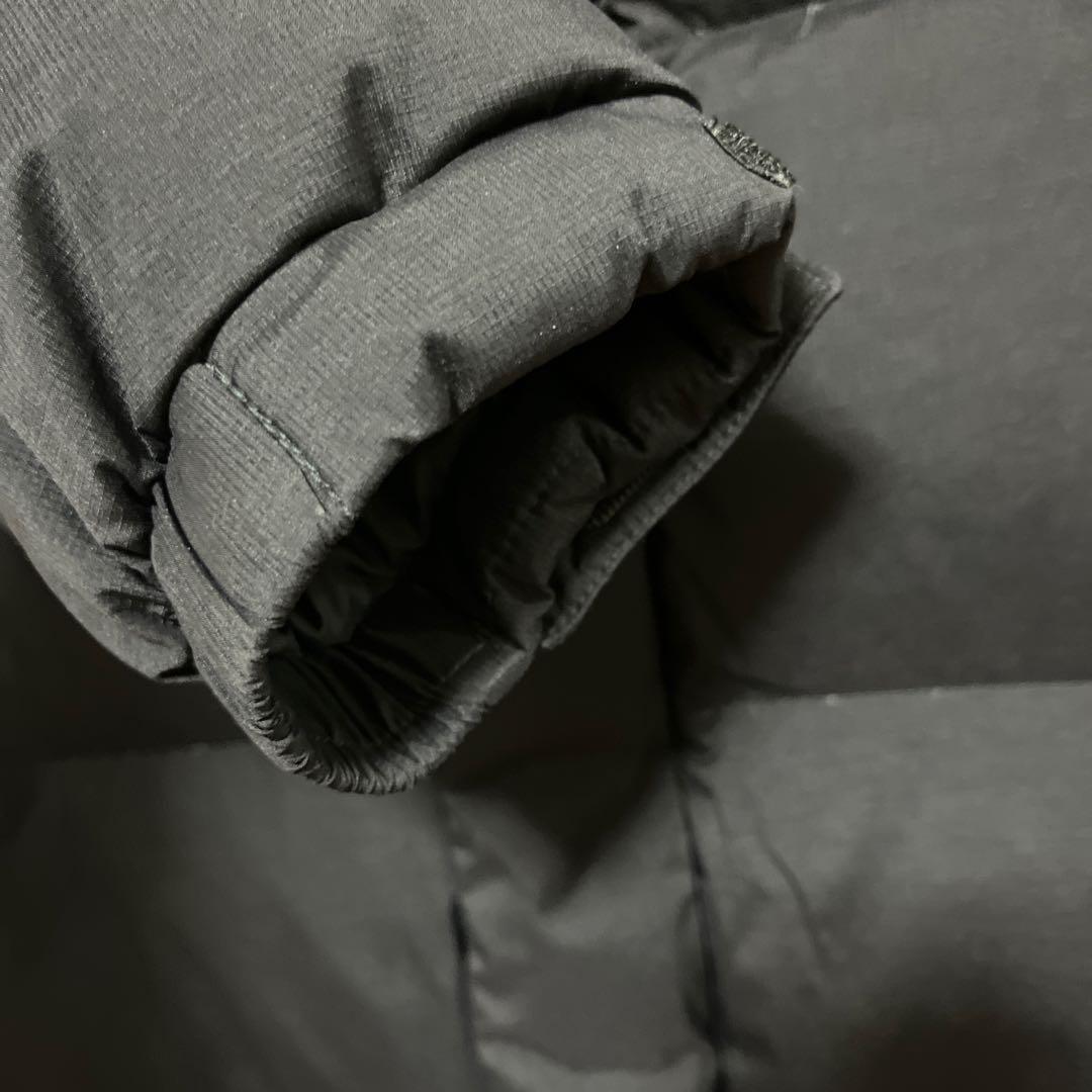 ノースフェイス ロングダウンジャケット メンズM レディースXL ブラック