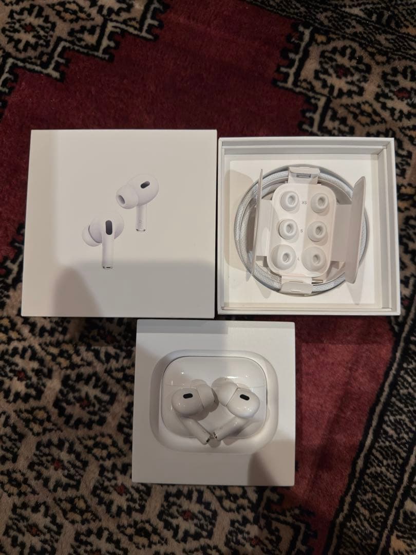 Air Pods Pro2 購入保証書・未使用付属イヤーピース・ケーブル付